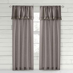 Bee and Willow Ruffle Rod Pocket Panel